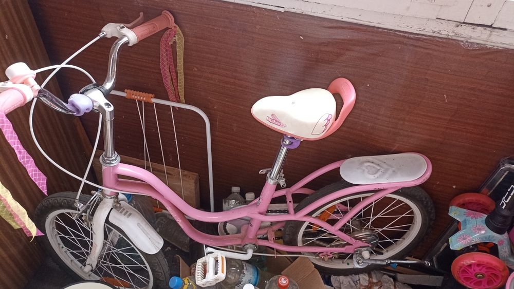 Дитячий велосипед RoyalBaby Little Swan 18″  рожевий