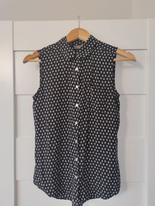 Letnia koszula bez rękawów