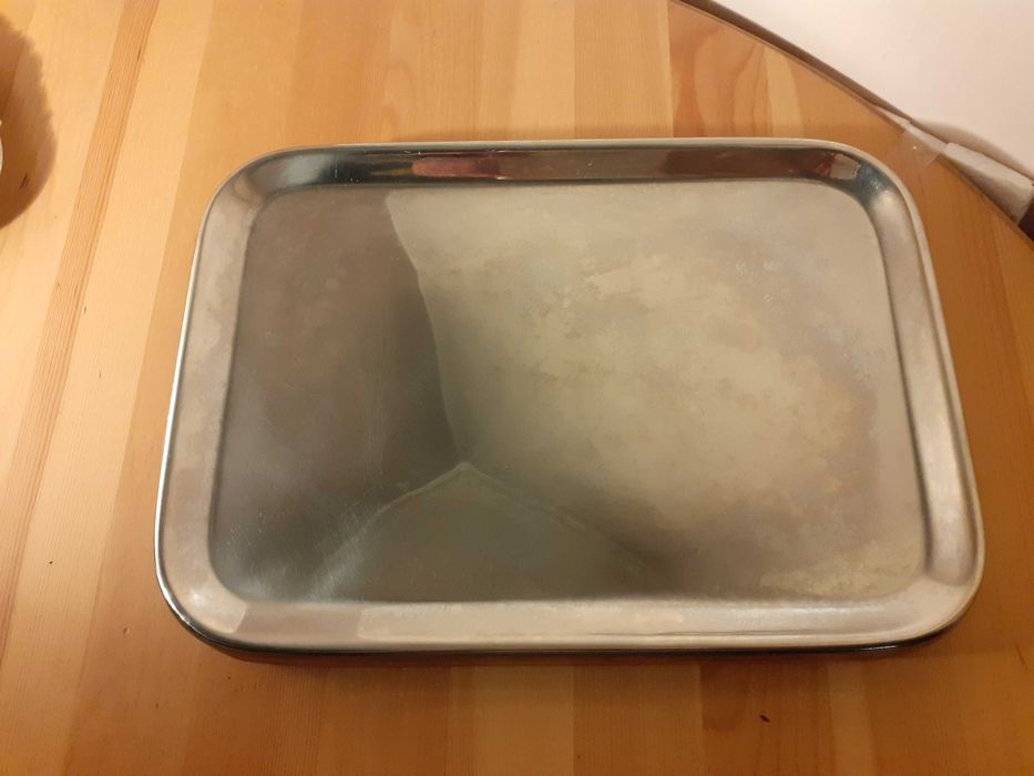 Bandejas de Inox e shaker de Caipirinha