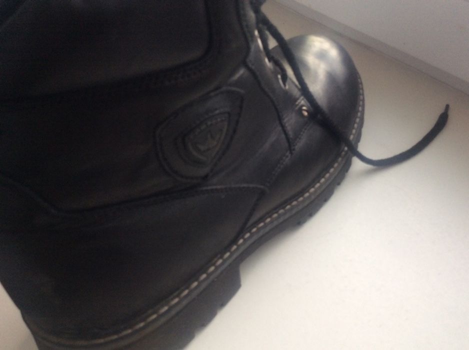 Мужские ботинки, зимние, кожаные  МIDA. 42 р