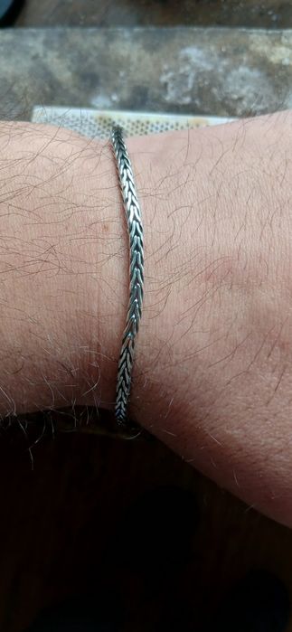 Продам серебряный браслет