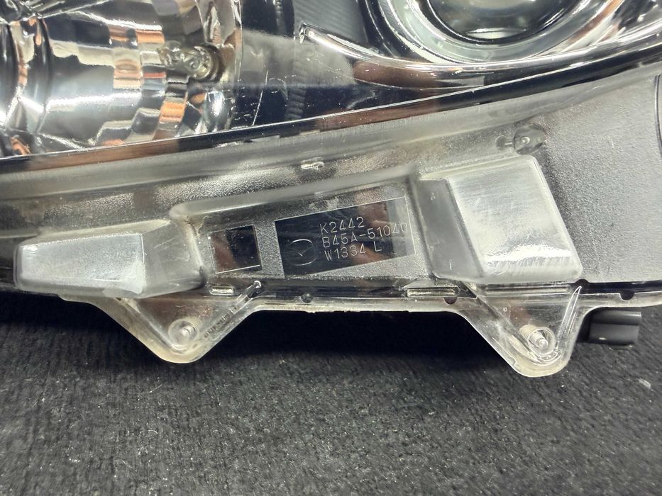 Фара передня ліва Mazda 3 BM, 2013-2016, Usa, галоген, механіка, оригінал, BHN151040, BHN1510L0