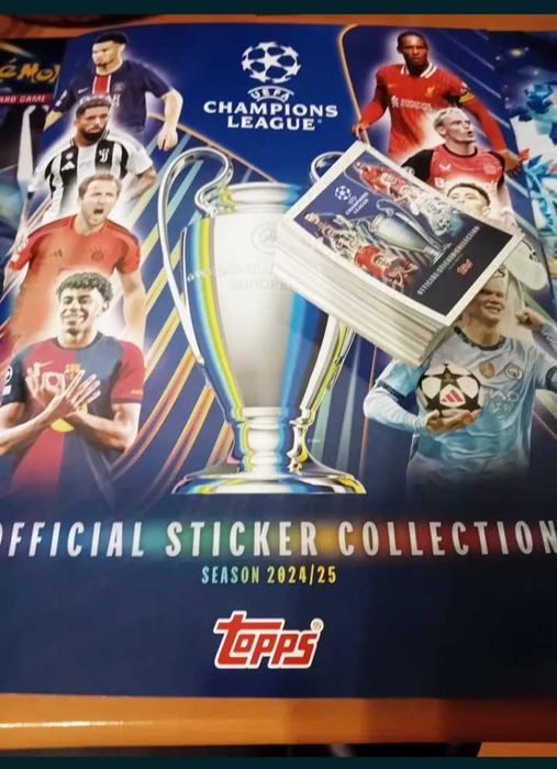 Cromos liga dos campeões 2024/2025 topps