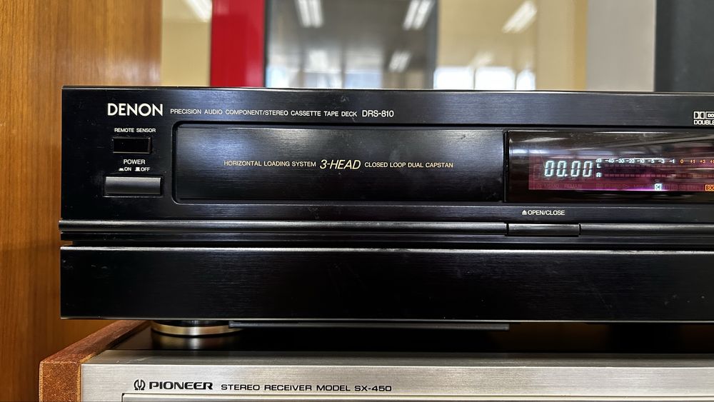 Leitor de cassetes DENON DRS 810