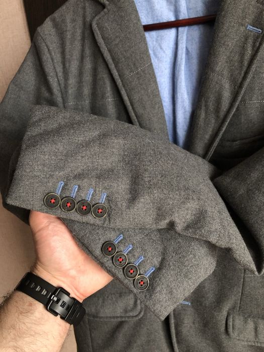 El Ganso Scudo Rain & Wind protection шеостяний блейзер/піджак/Brioni