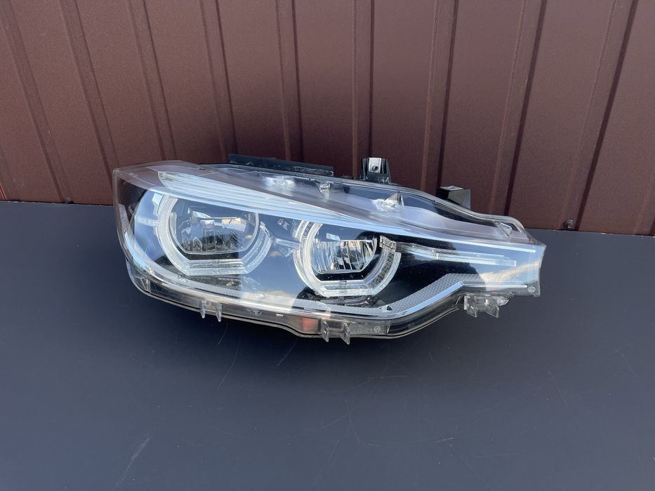 BMW F31 F30 LED LCI Full led Oryginalna Lampa prawa przednia reflektor prawy przedni