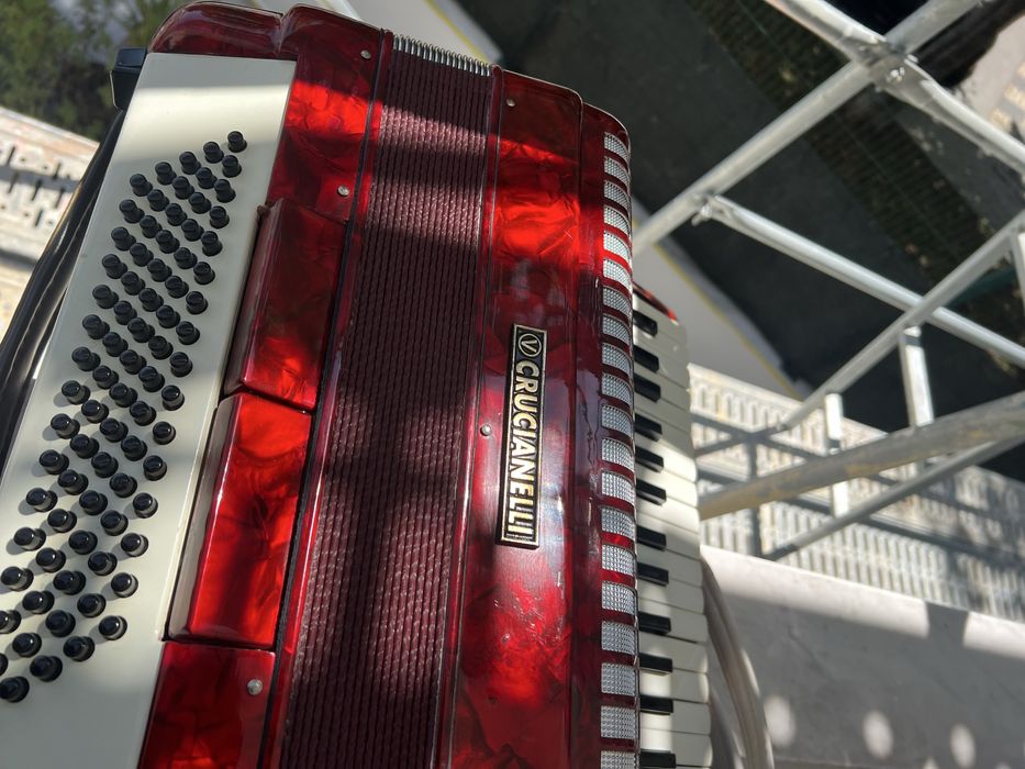 3a voz Acordeao Crucianelli Italia +mala e correias