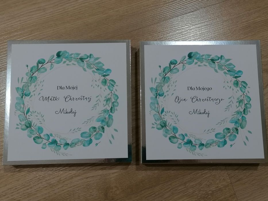 Pamiątka urodziny, Komunia, podziekowania