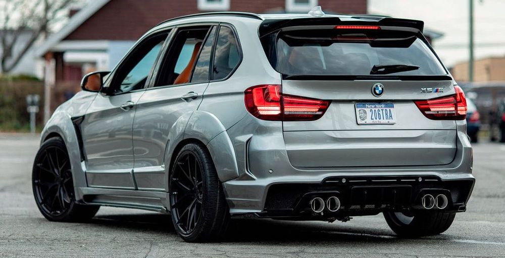 Спойлер BMW X5 F15 бленда бмв х5 накладка на багажник ляду ф15