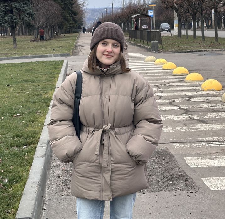 Теплий жіночий  пуховик