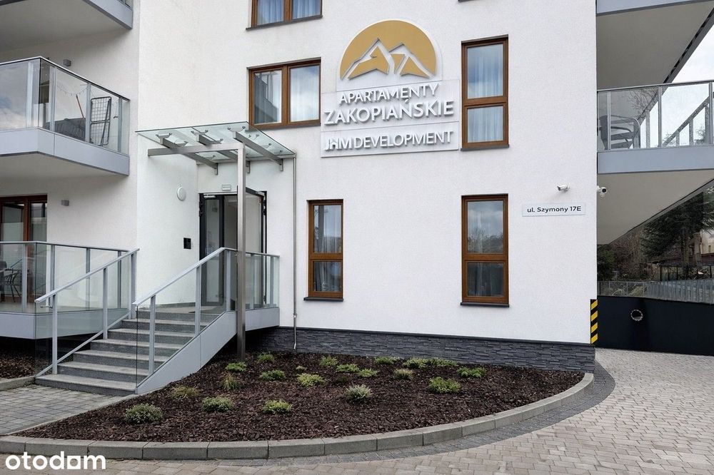 Apartament w Zakopanem z Tarasem 33,96 m²