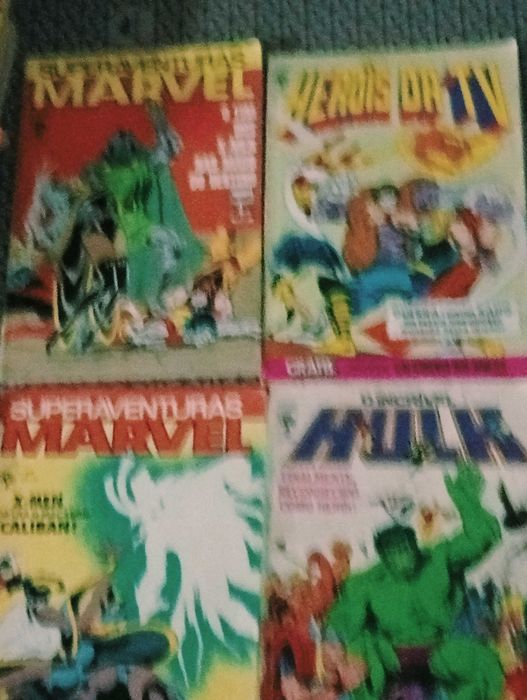 Banda desenhada antiga e menos antiga desde 2 euros cada.