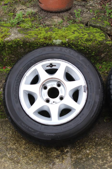Jantes + tampões Ford Escort RS 13