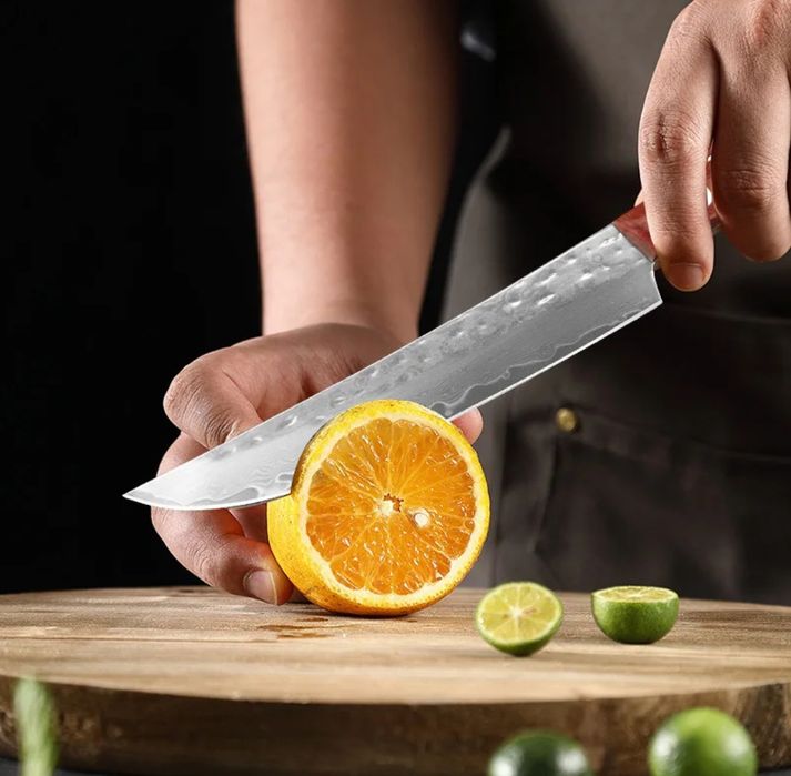 Ніж кухонний,нож кухунный,дамасская стальк,шеф нож