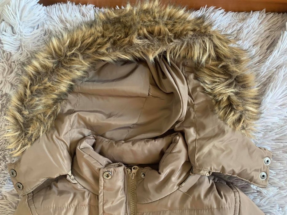 Kurtka zimowa ze ściągaczem - dziewczęca/damska