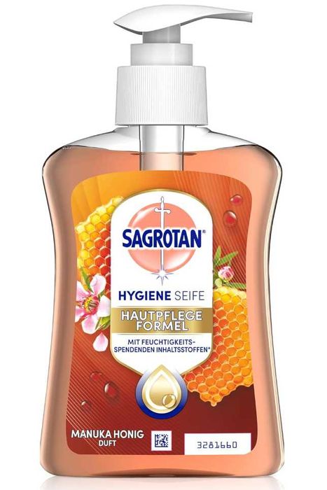 Mydło do rąk Sagrotan kwiat migdałowca i miód 250ml