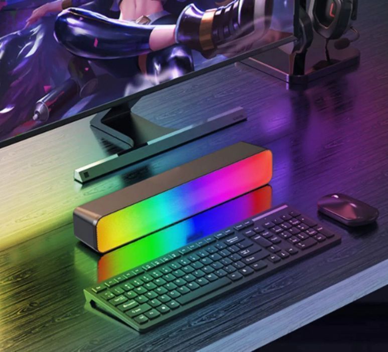 Głośnik komputerowy soundbar BLOW MS-31 podświetlany LED RGB
