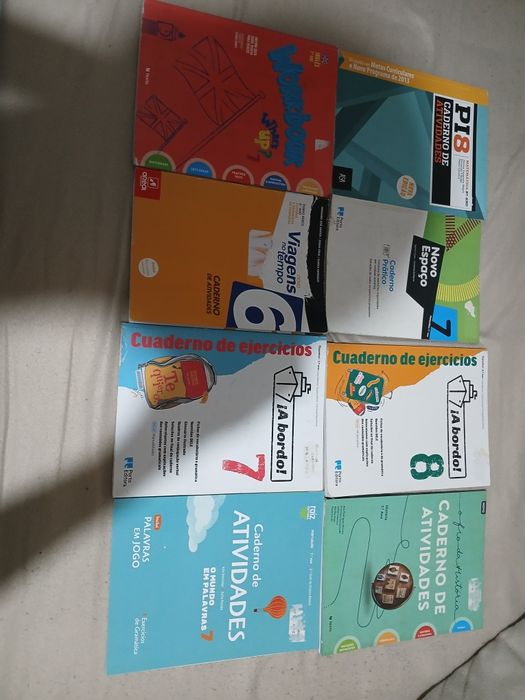Vendo varios cadernos de atividades