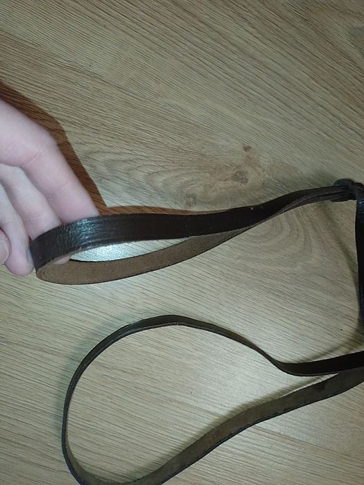 Кожаная портупея (ремень) для хранения и переноски плащ палатки новое