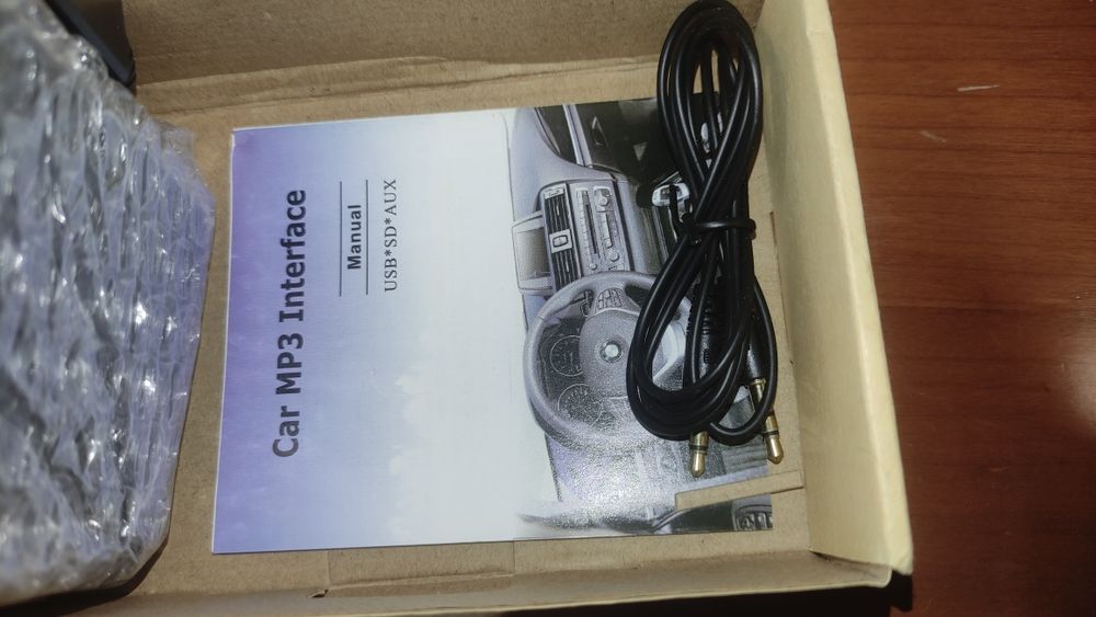 Adaptador para USB/SD/AUX Peugeot e Citroen
