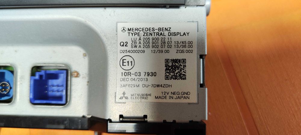 Display Ecrâ monitor W205 após 2014