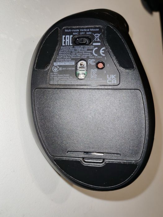 Мишка Ugreen Vertical Mouse для ноутбука як нова