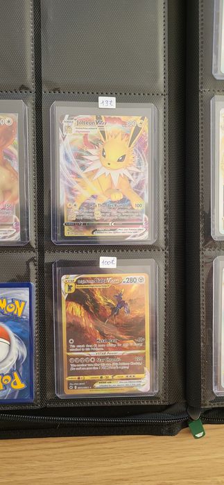 Cartas de Pokémon Originais Raras Vstar e Vmax