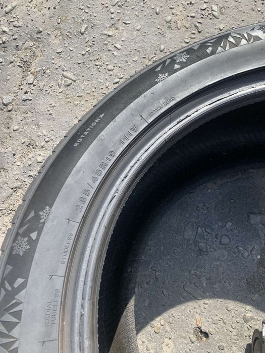 Шини 285/45 R19 Tracmax зима 2022 рік 6,8 мм