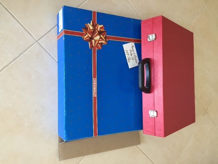 Mala aglomerado de madeira de faqueiro