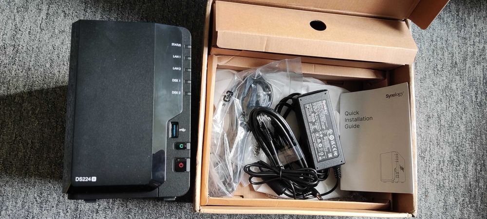Synology DS224+ 10GB RAM (QuadCore CPU, Docker) DSM 7.4