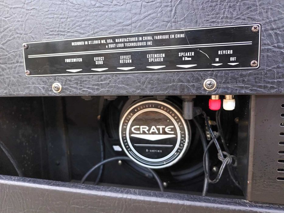 Amplificador a válvulas Crate V50-112