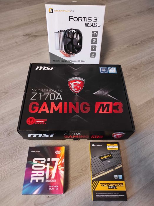 Zarezerowane - Procesor i7-6700K + Płyta MSI Z170A Gaming M3