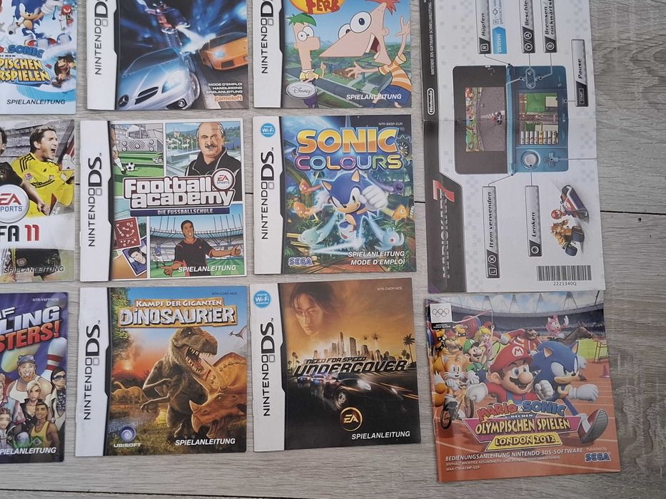 Instrukcja do gierki Nintendo  DS Star Wars Komplette Saga