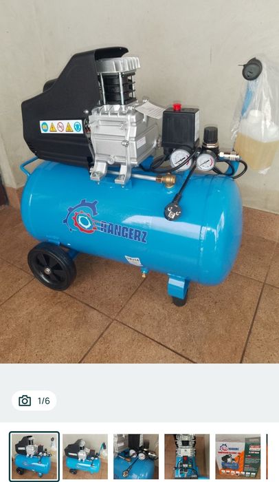 Kompresor 8bar 24l olejowy Polski produkt
