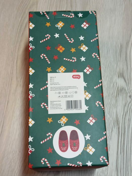 kapcie domowe papucie damskie na prezent r. 36-37