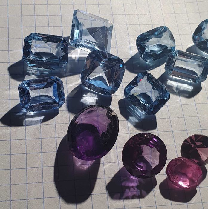 Kamienie szlachetne z odzysku, piękne