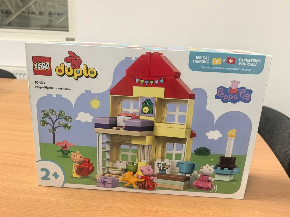 LEGO DUPLO 10433 „Dom urodzinowy Peppy” – NOWY