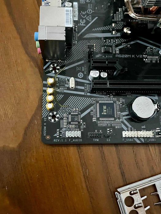 Processador CPU Ryzen 5 3600 + Motherboard A520M K V2  Cooler Mars RGB