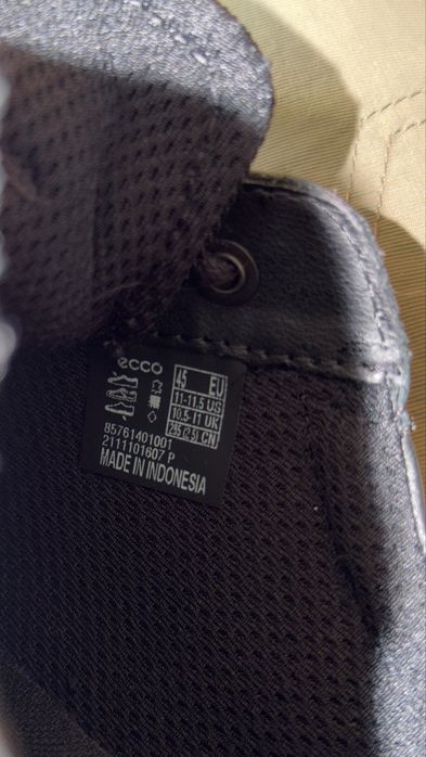 Чоловічі шкіряні кеди Ecco Soft Classic M