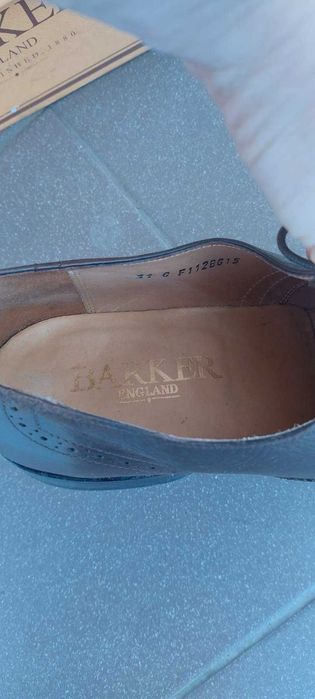 Туфлі кожані  Barker oksfordi