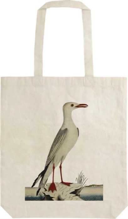 Torba bawełniana STBAG32 Mewa Shopperka na ramię oprawa: folia