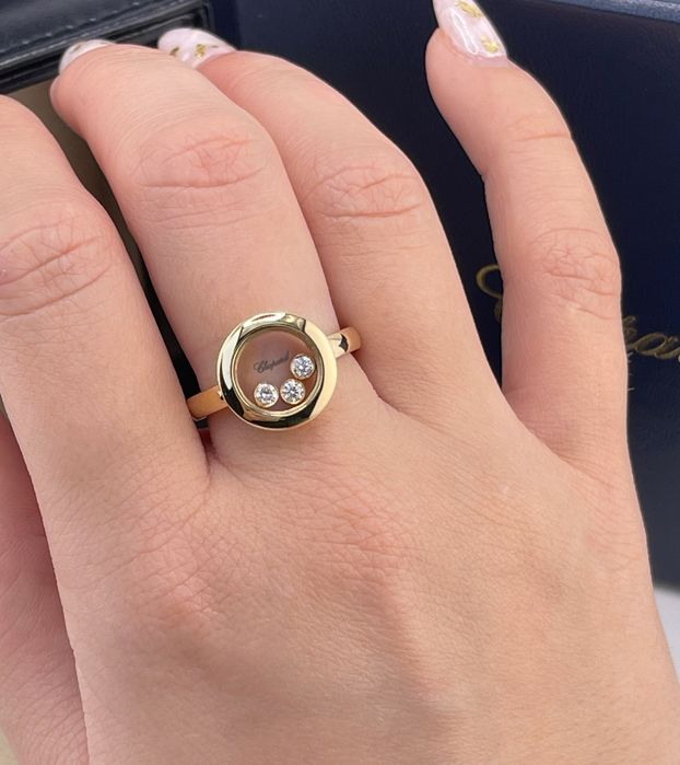 Кольцо Chopard Happy Diamonds