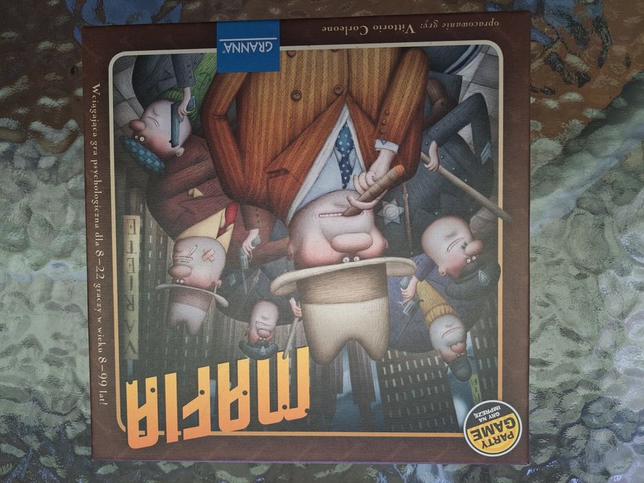 Gra karciana Mafia Granna Party game