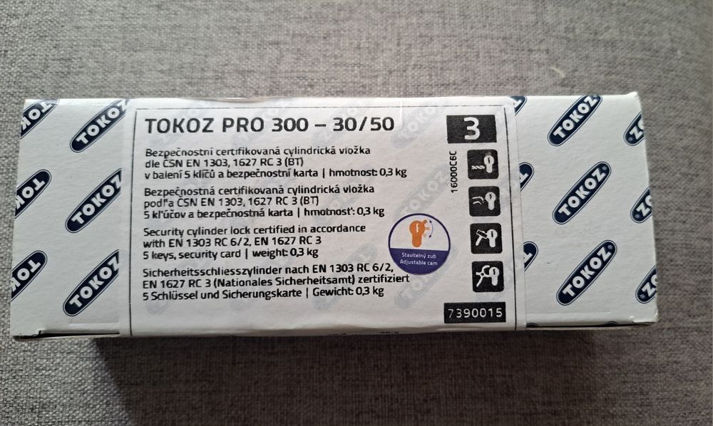 Fechadura Tokoz pro 300