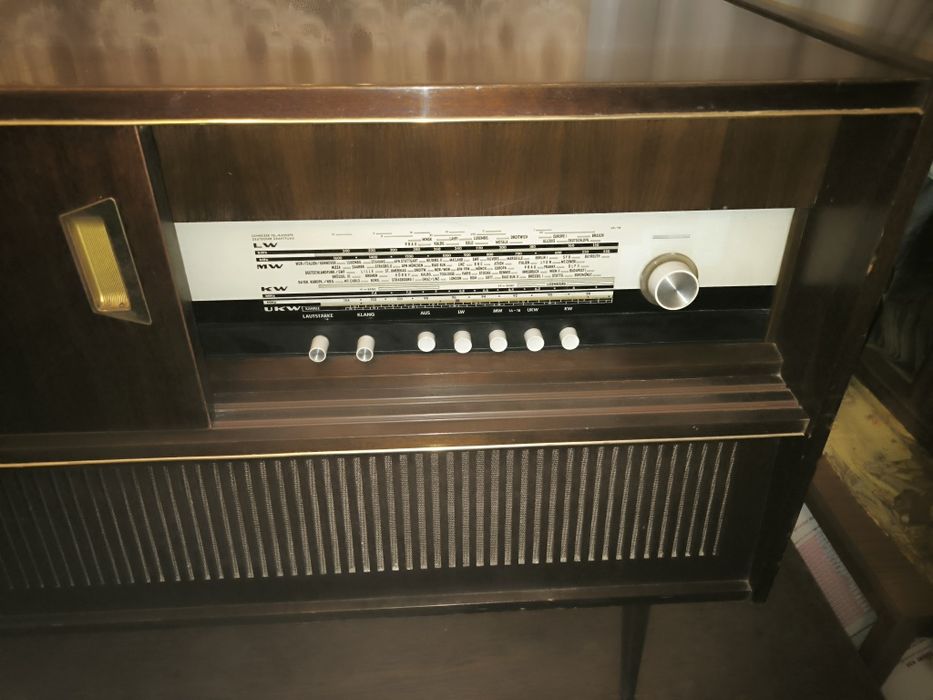 Komoda radio + gramofon winyl Philips Spezial Chassis 29310 sprawna