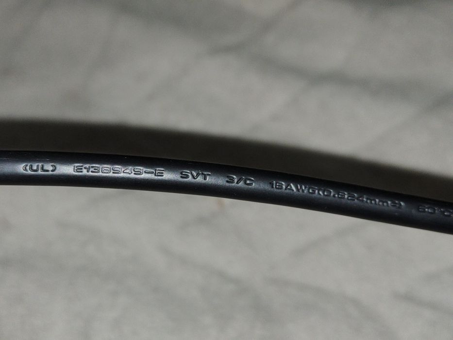 Оригинальный силовой кабель HP Omen 17 (Linetek) 10A 125V — IEC C13