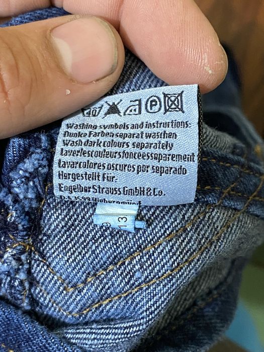 Джинсовый комбинезон Levi's LTB wrangler