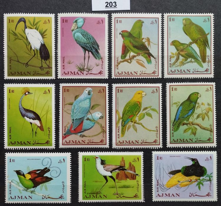 znaczki.666 / Z.27 / FAUNA / 9 walorów