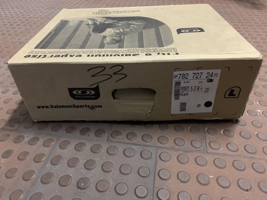 Botas de ski de senhora Salomon T39