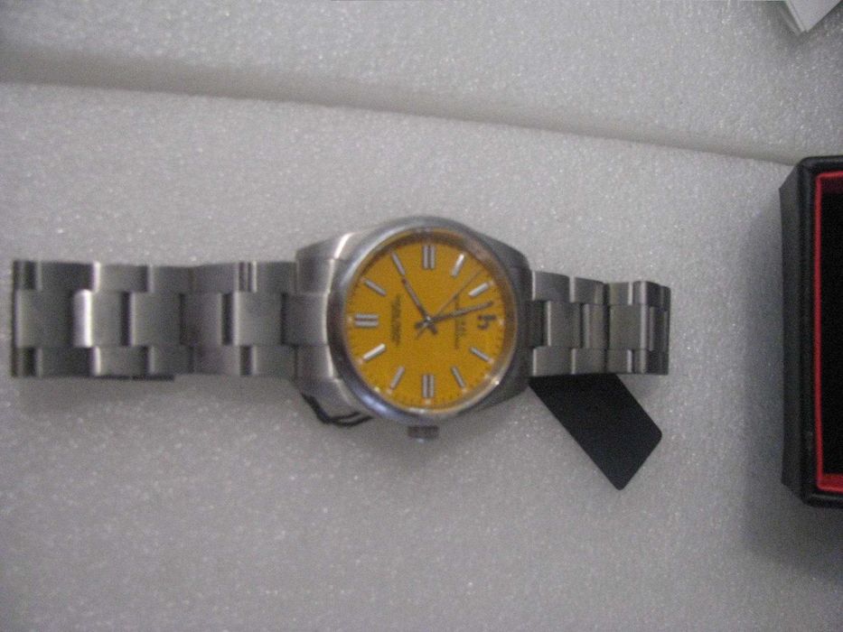 BUREI zegarek męski analogowy kwarcowy